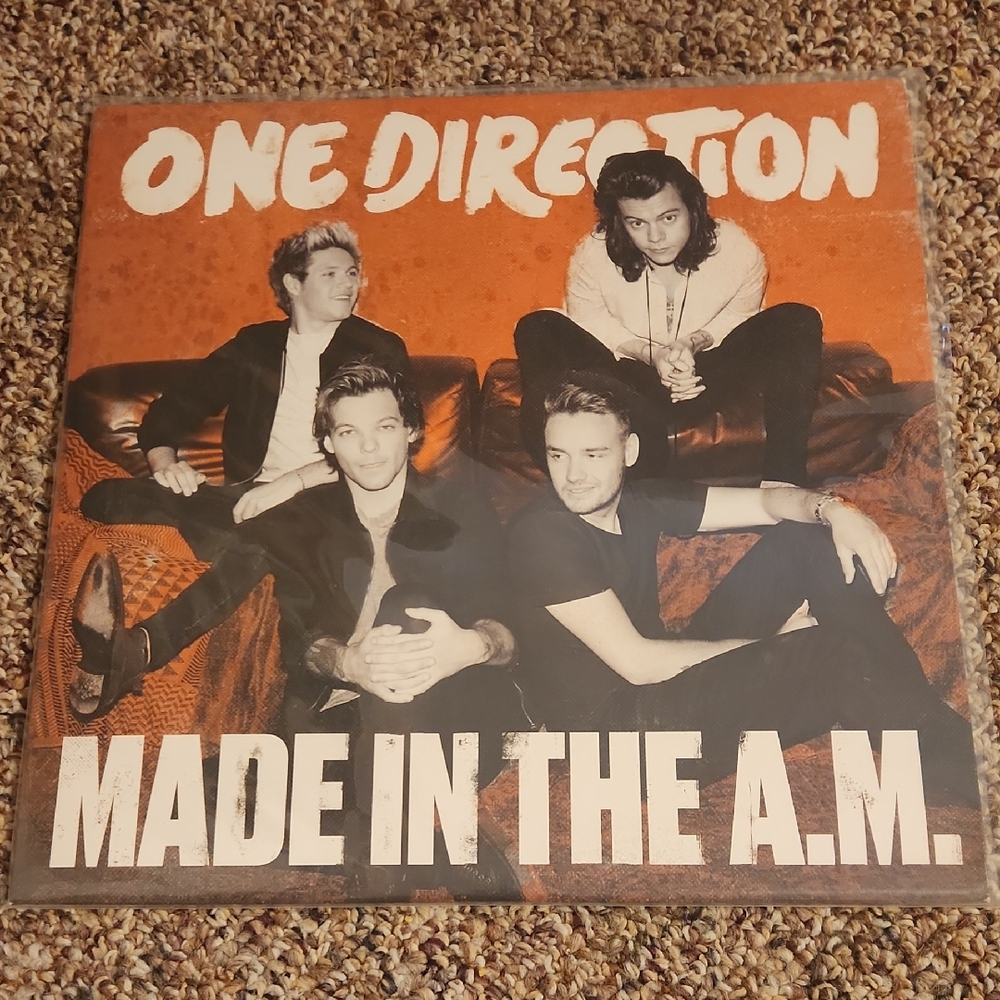1D Vinyl Record - Black Pressed